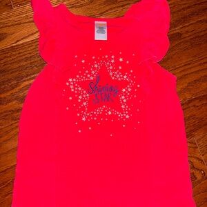 Gymboree Shining Star Red Tank Top Sz 6